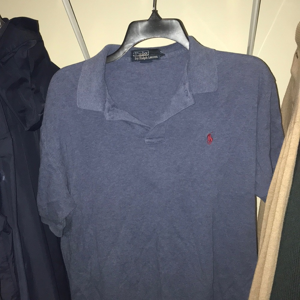Blue polo